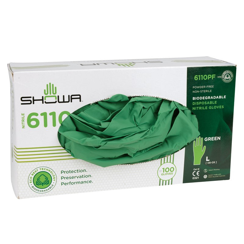 Showa Biologisch abbaubare Nitril Einweghandschuhe blau ab € 11,44 Showa Biologisch abbaubare Nitril Einweghandschuhe blau ab € 11,44